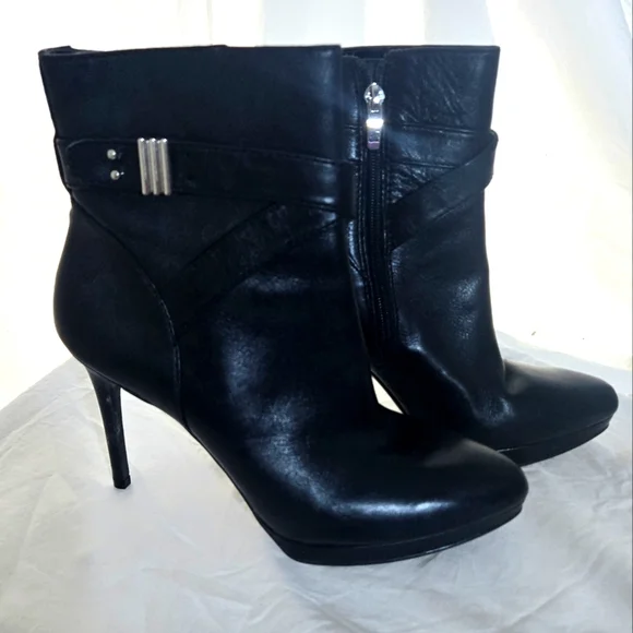 Enzo Angiolini Leather Booties NWOB ❤️ - Picture 4 of 16